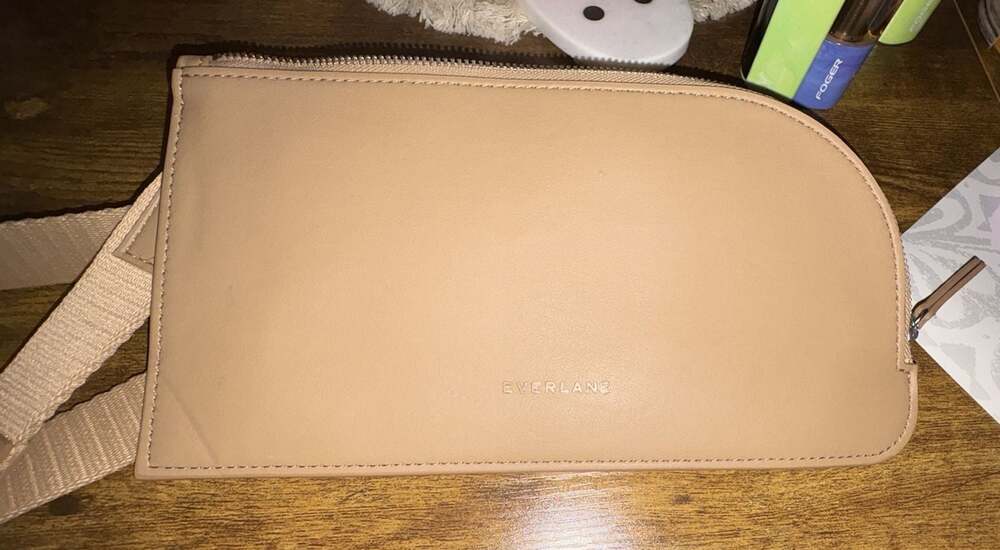 Everlane The Cactus Leather Sling Belt Crossbody Bag